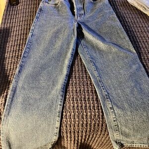 Levi’s Ribcage Straight Ankle Jeans